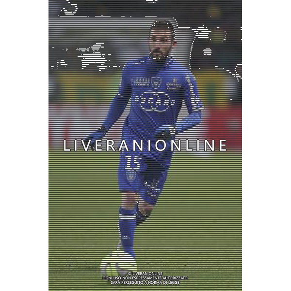 Julian PALMIERI - 14.02.2015 - Nantes / Bastia - 25eme journee de Ligue 1 Photo : Vincent Michel / Icon Sport AG ALDO LIVERANI SAS ONLY ITALY