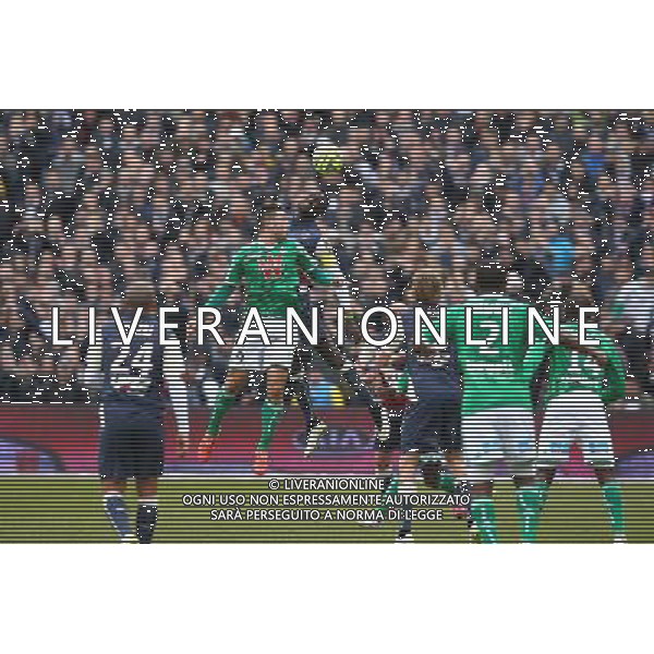 Mevlut Erding / Ludovic Sane - 15.02.2015 - Bordeaux / Saint Etienne - 25eme journee de Ligue 1 Photo : Manuel Blondeau / Icon Sport AG ALDO LIVERANI SAS ONLY ITALY