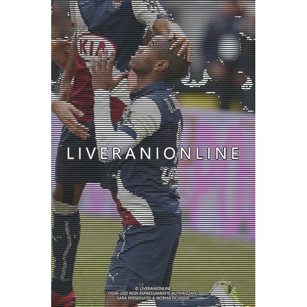 Joie Diego Rolan - 15.02.2015 - Bordeaux / Saint Etienne - 25eme journee de Ligue 1 Photo : Manuel Blondeau / Icon Sport AG ALDO LIVERANI SAS ONLY ITALY