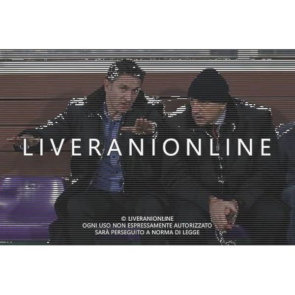 Philippe Montanier / Rene Ruello - 14.02.2015 - Toulouse / Rennes - 25eme journee de Ligue 1 Photo : Manuel Blondeau / Icon Sport AG ALDO LIVERANI SAS ONLY ITALY