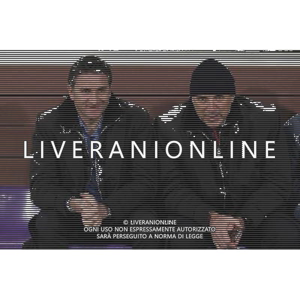 Philippe Montanier / Rene Ruello - 14.02.2015 - Toulouse / Rennes - 25eme journee de Ligue 1 Photo : Manuel Blondeau / Icon Sport AG ALDO LIVERANI SAS ONLY ITALY