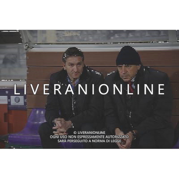 Philippe Montanier / Rene Ruello - 14.02.2015 - Toulouse / Rennes - 25eme journee de Ligue 1 Photo : Manuel Blondeau / Icon Sport AG ALDO LIVERANI SAS ONLY ITALY