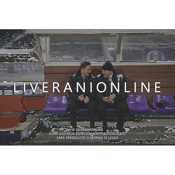 Philippe Montanier / Rene Ruello - 14.02.2015 - Toulouse / Rennes - 25eme journee de Ligue 1 Photo : Manuel Blondeau / Icon Sport AG ALDO LIVERANI SAS ONLY ITALY
