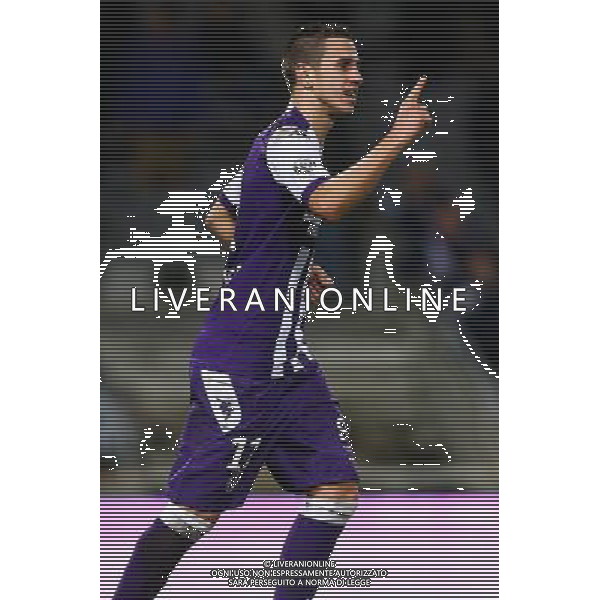 Joie Aleksandar Pesic - 14.02.2015 - Toulouse / Rennes - 25eme journee de Ligue 1 Photo : Manuel Blondeau / Icon Sport AG ALDO LIVERANI SAS ONLY ITALY