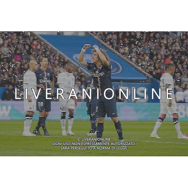 David Luiz - 14.02.2015 - Paris Saint Germain / Caen - 25eme journee de Ligue 1 Photo : Andre Ferreira / Icon Sport AG ALDO LIVERANI SAS ONLY ITALY