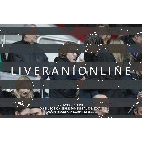 Jean Sarkozy / Jackson Richardson - 14.02.2015 - Paris Saint Germain / Caen - 25eme journee de Ligue 1 Photo : Andre Ferreira / Icon Sport AG ALDO LIVERANI SAS ONLY ITALY