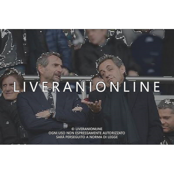 Jean Claude Blanc / Nicolas Sarkozy - 14.02.2015 - Paris Saint Germain / Caen - 25eme journee de Ligue 1 Photo : Andre Ferreira / Icon Sport AG ALDO LIVERANI SAS ONLY ITALY