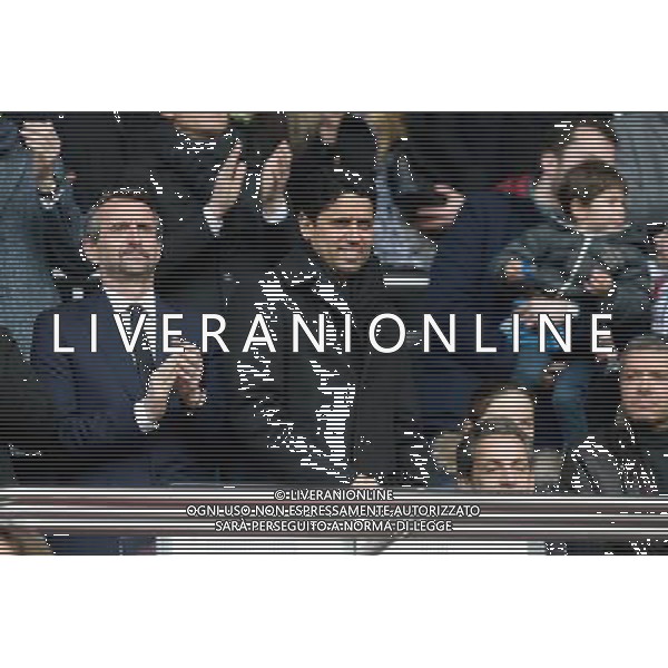 Jean Claude Blanc / Nasser Al Khelaifi / Nicolas Sarkozy - 14.02.2015 - Paris Saint Germain / Caen - 25eme journee de Ligue 1 Photo : Andre Ferreira / Icon Sport AG ALDO LIVERANI SAS ONLY ITALY