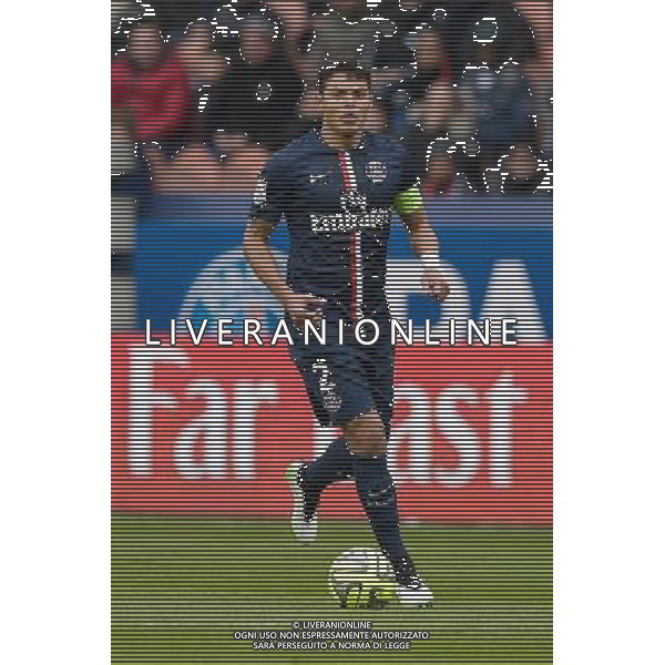 Thiago Silva - 14.02.2015 - Paris Saint Germain / Caen - 25eme journee de Ligue 1 Photo : Andre Ferreira / Icon Sport AG ALDO LIVERANI SAS ONLY ITALY