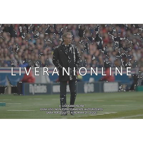 Laurent Blanc - 14.02.2015 - Paris Saint Germain / Caen - 25eme journee de Ligue 1 Photo : Andre Ferreira / Icon Sport AG ALDO LIVERANI SAS ONLY ITALY