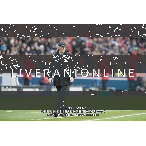 Laurent Blanc - 14.02.2015 - Paris Saint Germain / Caen - 25eme journee de Ligue 1 Photo : Andre Ferreira / Icon Sport AG ALDO LIVERANI SAS ONLY ITALY