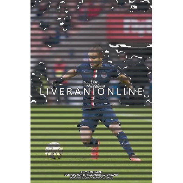 Lucas Moura - 14.02.2015 - Paris Saint Germain / Caen - 25eme journee de Ligue 1 Photo : Andre Ferreira / Icon Sport AG ALDO LIVERANI SAS ONLY ITALY