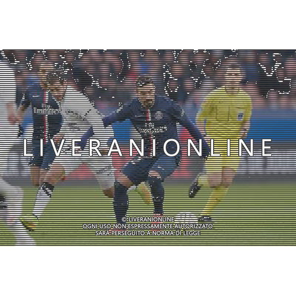 Ezequiel Lavezzi - 14.02.2015 - Paris Saint Germain / Caen - 25eme journee de Ligue 1 Photo : Andre Ferreira / Icon Sport AG ALDO LIVERANI SAS ONLY ITALY