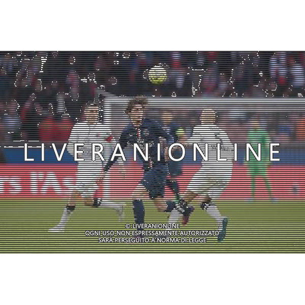 Adrien Rabiot - 14.02.2015 - Paris Saint Germain / Caen - 25eme journee de Ligue 1 Photo : Andre Ferreira / Icon Sport AG ALDO LIVERANI SAS ONLY ITALY