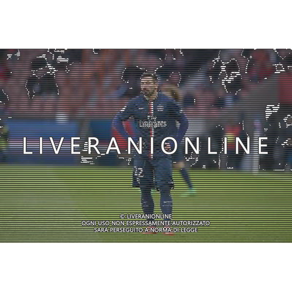 Ezequiel Lavezzi - 14.02.2015 - Paris Saint Germain / Caen - 25eme journee de Ligue 1 Photo : Andre Ferreira / Icon Sport AG ALDO LIVERANI SAS ONLY ITALY