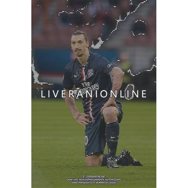 Zlatan Ibrahimovic - 14.02.2015 - Paris Saint Germain / Caen - 25eme journee de Ligue 1 Photo : Andre Ferreira / Icon Sport AG ALDO LIVERANI SAS ONLY ITALY