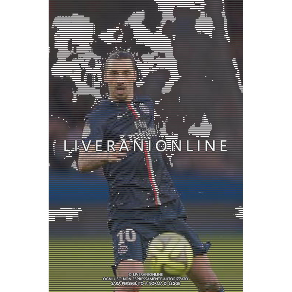 Zlatan Ibrahimovic - 14.02.2015 - Paris Saint Germain / Caen - 25eme journee de Ligue 1 Photo : Andre Ferreira / Icon Sport AG ALDO LIVERANI SAS ONLY ITALY