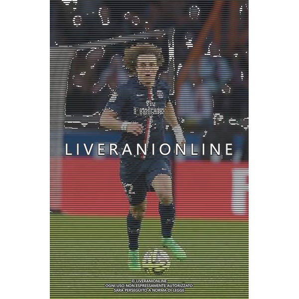 David Luiz - 14.02.2015 - Paris Saint Germain / Caen - 25eme journee de Ligue 1 Photo : Andre Ferreira / Icon Sport AG ALDO LIVERANI SAS ONLY ITALY