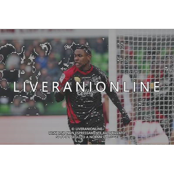 Joie Guingamp - Christophe MANDANNE - 15.02.2015 - Metz / Guingamp - 25eme journee de Ligue 1 Photo : Fred Marvaux / Icon Sport AG ALDO LIVERANI SAS ONLY ITALY