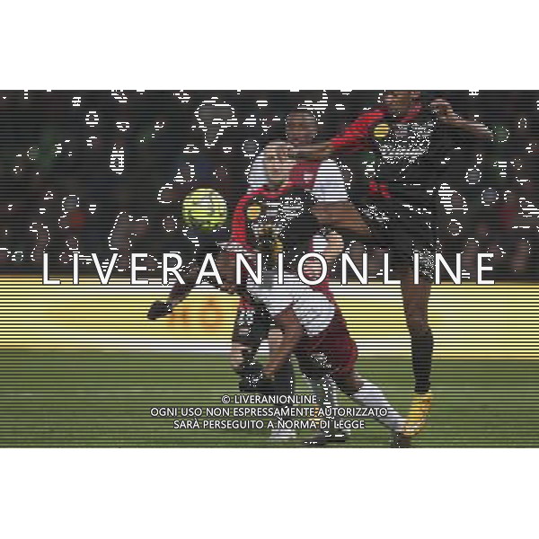 Cheick DOUKOURE / Jeremy SORBON - 15.02.2015 - Metz / Guingamp - 25eme journee de Ligue 1 Photo : Fred Marvaux / Icon Sport AG ALDO LIVERANI SAS ONLY ITALY