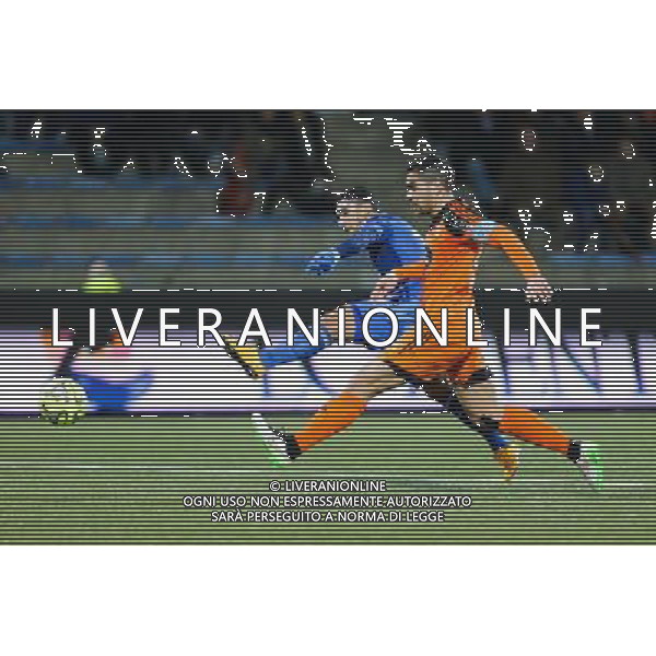 Nabil FEKIR / Wesley LAUTOA - 15.02.2015 - Lorient / Lyon - 25eme journee de Ligue 1 - Photo : Vincent Michel / Icon Sport AG ALDO LIVERANI SAS ONLY ITALY