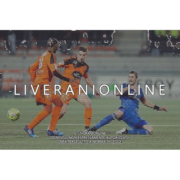 Maxime GONALONS / Benjamin JEANNOT - 15.02.2015 - Lorient / Lyon - 25eme journee de Ligue 1 - Photo : Vincent Michel / Icon Sport AG ALDO LIVERANI SAS ONLY ITALY