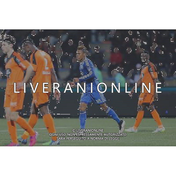 Joie Clinton NJIE - 15.02.2015 - Lorient / Lyon - 25eme journee de Ligue 1 - Photo : Vincent Michel / Icon Sport AG ALDO LIVERANI SAS ONLY ITALY