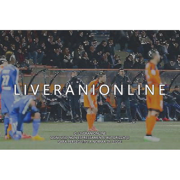 Hubert FOURNIER - 15.02.2015 - Lorient / Lyon - 25eme journee de Ligue 1 - Photo : Vincent Michel / Icon Sport AG ALDO LIVERANI SAS ONLY ITALY