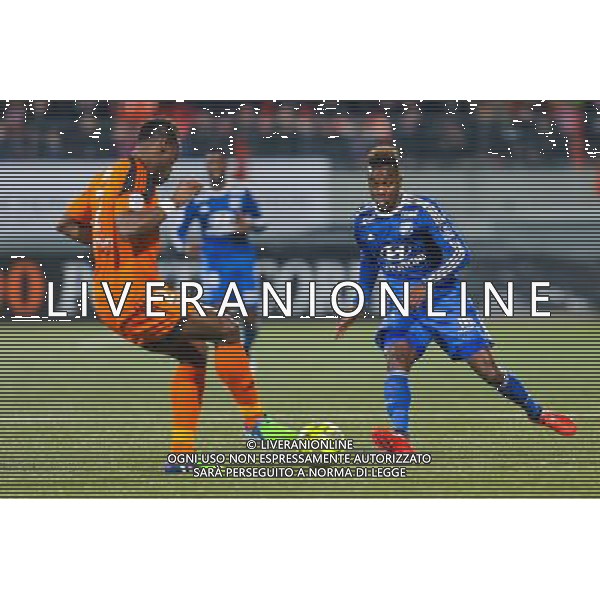 Maxwel CORNET - 15.02.2015 - Lorient / Lyon - 25eme journee de Ligue 1 - Photo : Vincent Michel / Icon Sport AG ALDO LIVERANI SAS ONLY ITALY