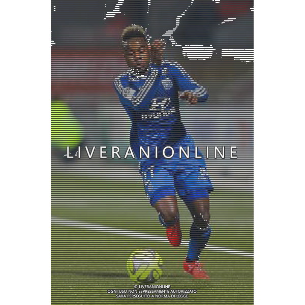 Maxwel CORNET - 15.02.2015 - Lorient / Lyon - 25eme journee de Ligue 1 - Photo : Vincent Michel / Icon Sport AG ALDO LIVERANI SAS ONLY ITALY