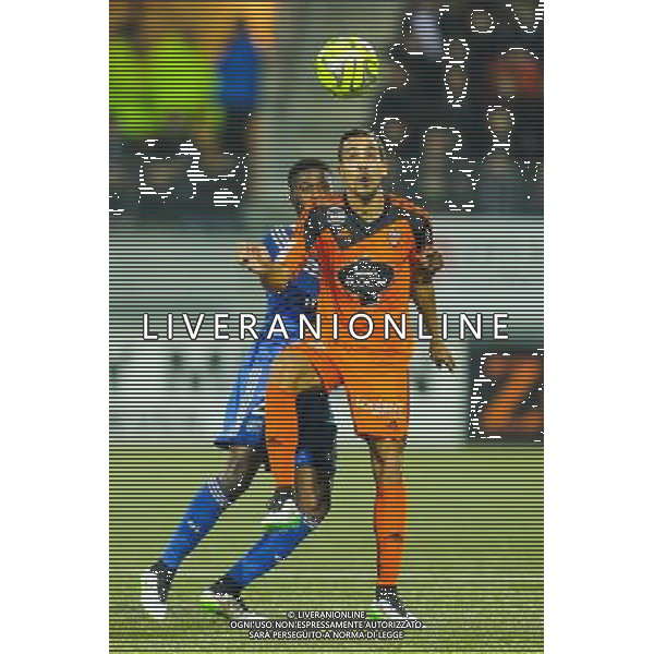 Walid MESLOUB - 15.02.2015 - Lorient / Lyon - 25eme journee de Ligue 1 - Photo : Vincent Michel / Icon Sport AG ALDO LIVERANI SAS ONLY ITALY