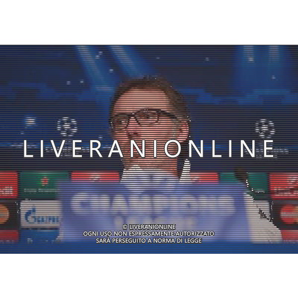Laurent BLANC - 16.02.2015 - Conference de Presse - Paris Saint Germain - Champions League Photo : Winter Press / Icon Sport AG ALDO LIVERANI SAS ONLY ITALY