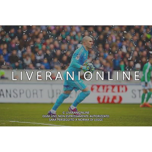 Stephane Ruffier - 15.02.2015 - Bordeaux / Saint Etienne - 25eme journee de Ligue 1 Photo : Manuel Blondeau / Icon Sport AG ALDO LIVERANI SAS ONLY ITALY