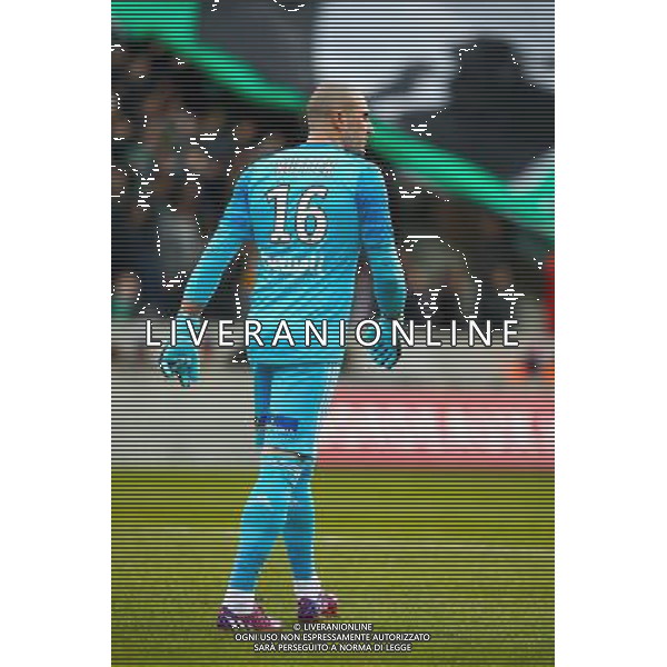 Stephane Ruffier - 15.02.2015 - Bordeaux / Saint Etienne - 25eme journee de Ligue 1 Photo : Manuel Blondeau / Icon Sport AG ALDO LIVERANI SAS ONLY ITALY