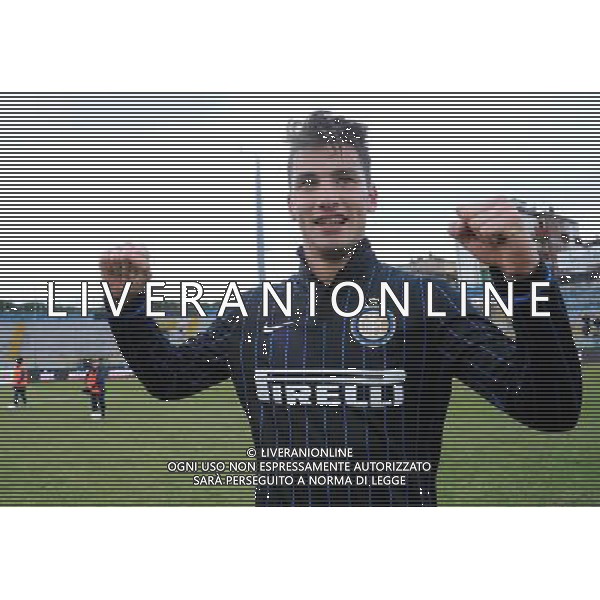 67Â° Viareggio Cup Coppa Carnevale Finale Pisa - 17.02.2015 Inter-Verona Nella Foto:bonazzoli federico esulta a fine partita /Ph.Vitez-Ag. Aldo Liverani