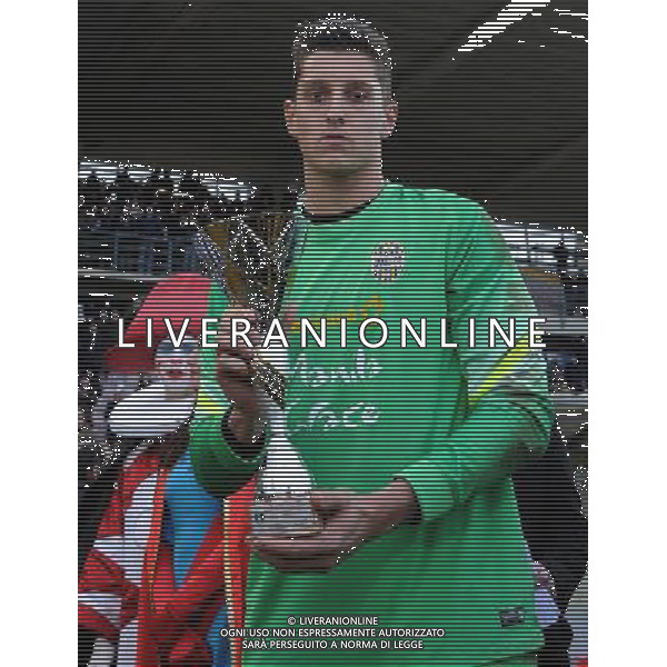 67Â° Viareggio Cup Coppa Carnevale Finale Pisa - 17.02.2015 Inter-Verona Nella Foto:gollini miglior portiere /Ph.Vitez-Ag. Aldo Liverani