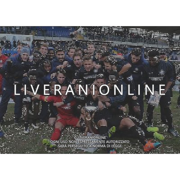 67Â° Viareggio Cup Coppa Carnevale Finale Pisa - 17.02.2015 Inter-Verona Nella Foto:l\'inter festeggia con la coppa /Ph.Vitez-Ag. Aldo Liverani