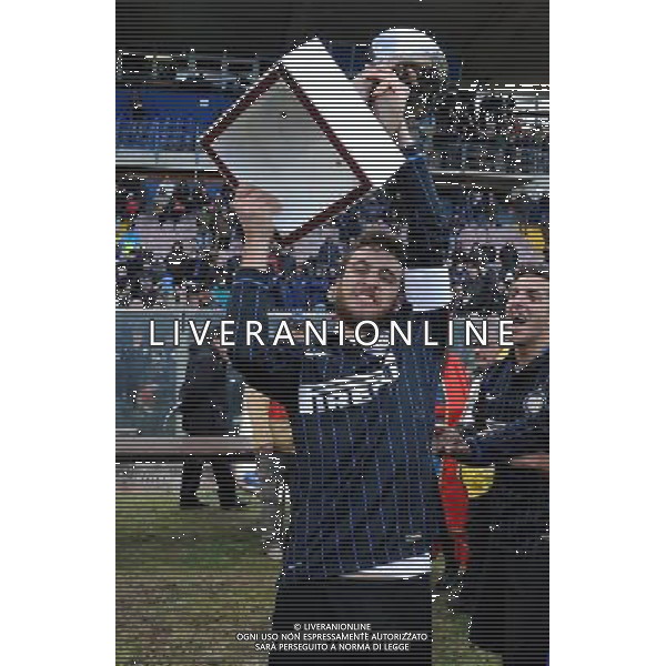 67Â° Viareggio Cup Coppa Carnevale Finale Pisa - 17.02.2015 Inter-Verona Nella Foto:sciacca alza la coppa /Ph.Vitez-Ag. Aldo Liverani