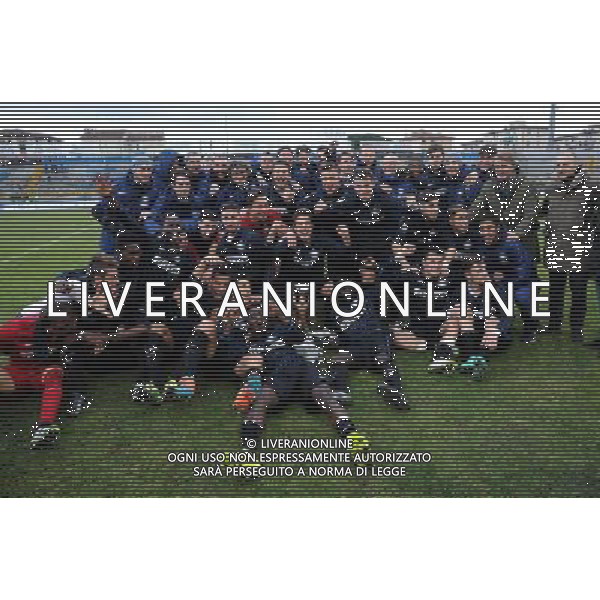 67Â° Viareggio Cup Coppa Carnevale Finale Pisa - 17.02.2015 Inter-Verona Nella Foto:l\'inter festeggia con la coppa e mancini /Ph.Vitez-Ag. Aldo Liverani