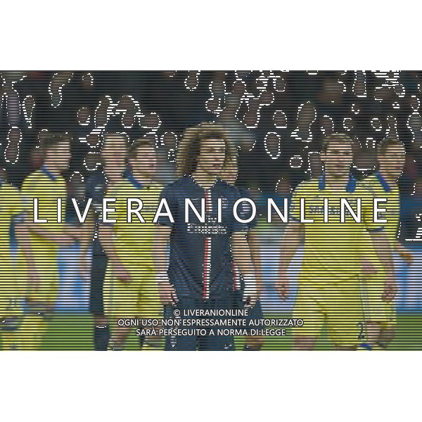 David Luiz - 17.02.2015 - Paris Saint Germain / Chelsea - 1/8Finale aller Champions League Photo : Andre Ferreira / Icon Sport AG ALDO LIVERANI SAS ONLY ITALY