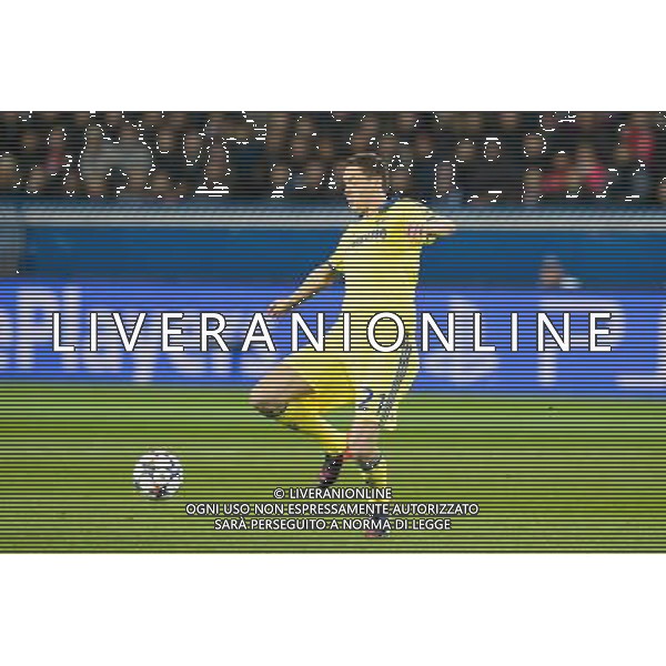 Nemanja Matic - 17.02.2015 - Paris Saint Germain / Chelsea - 1/8Finale aller Champions League Photo : Andre Ferreira / Icon Sport AG ALDO LIVERANI SAS ONLY ITALY