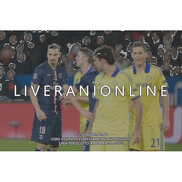 Zlatan Ibrahimovic - 17.02.2015 - Paris Saint Germain / Chelsea - 1/8Finale aller Champions League Photo : Andre Ferreira / Icon Sport AG ALDO LIVERANI SAS ONLY ITALY