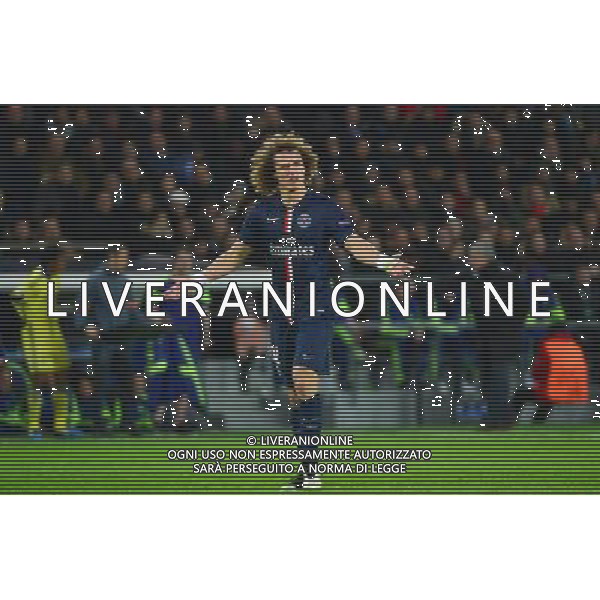 David LUIZ - 17.02.2015 - Paris Saint Germain / Chelsea - 1/8Finale aller Champions League Photo : WinterPress / Icon Sport AG ALDO LIVERANI SAS ONLY ITALY