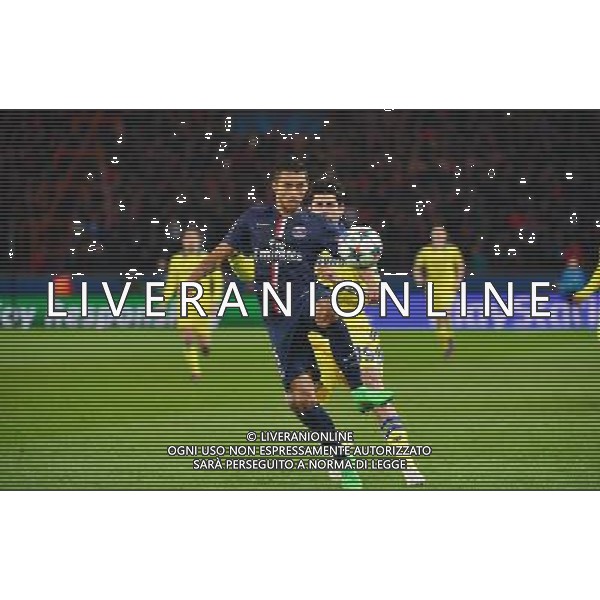 MARQUINHOS / Diego COSTA - 17.02.2015 - Paris Saint Germain / Chelsea - 1/8Finale aller Champions League Photo : WinterPress / Icon Sport AG ALDO LIVERANI SAS ONLY ITALY