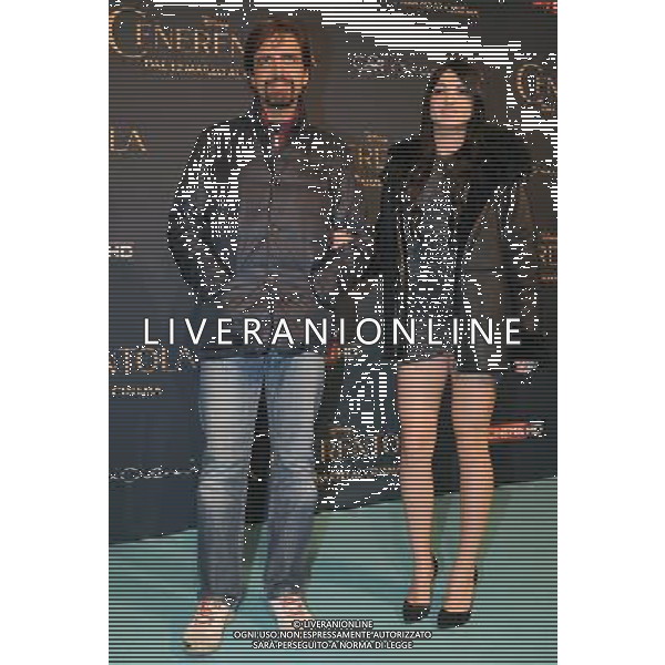 Anteprima - Red Carpet Film Cenerentola Milano - 18.02.2015 Nella Foto:Stafano Staffelli con la figlia Rebecca /Ph.Vitez-Ag. Aldo Liverani
