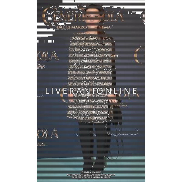 Anteprima - Red Carpet Film Cenerentola Milano - 18.02.2015 Nella Foto:Veronica Ferraro /Ph.Vitez-Ag. Aldo Liverani