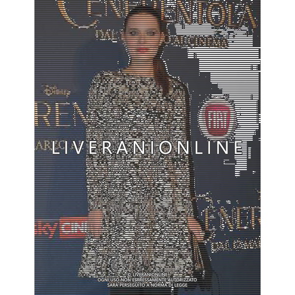 Anteprima - Red Carpet Film Cenerentola Milano - 18.02.2015 Nella Foto:Veronica Ferraro /Ph.Vitez-Ag. Aldo Liverani