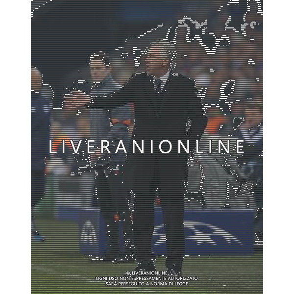 firo : 18.02.2015 Fu§ball, CL, Champions League, Saison 2014/2015, Achtelfinale, FC Schalke 04 - Real Madrid 0:2 Trainer Caro ANCELOTTI, Real $worldrights,Es gelten unsere AGB, einsehbar auf www.firosportphoto.de, copyright by firo sportphoto: Coesfelder Str. 207 D-48249 DŸlmen www.firosportphoto.de mail@firosportphoto.de (V o l k s b a n k B o c h u m - W i t t e n ) BLZ.: 430 601 29 Kt. Nr.: 341 117 100 Tel:Ê +49-2594-9916004 Fax:Ê+49-2594-9916005 AG ALDO LIVERANI SAS ONLY ITALY