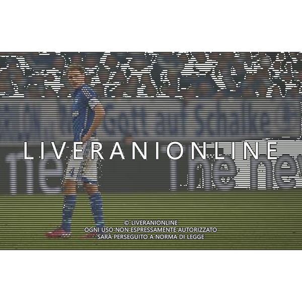 firo : 18.02.2015 Fu§ball, CL, Champions League, Saison 2014/2015, Achtelfinale, FC Schalke 04 - Real Madrid 0:2 Benedikt H…WEDES, Schalke, mit Gott auf Schalke $worldrights,Es gelten unsere AGB, einsehbar auf www.firosportphoto.de, copyright by firo sportphoto: Coesfelder Str. 207 D-48249 DŸlmen www.firosportphoto.de mail@firosportphoto.de (V o l k s b a n k B o c h u m - W i t t e n ) BLZ.: 430 601 29 Kt. Nr.: 341 117 100 Tel:Ê +49-2594-9916004 Fax:Ê+49-2594-9916005 AG ALDO LIVERANI SAS ONLY ITALY