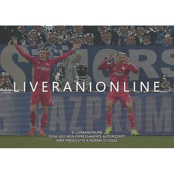 firo Fu§ball,Fussball, 18.02.2015 Champions League , Saison 2014/2015 FC Schalke 04 - Real Madrid Gestik Cristiano Ronaldo und Gareth Bale $worldrightsEs gelten unsere AGB, einsehbar auf www.firosportphoto.de copyright by firo sportphoto: Coesfelder Str.207 48249 DŸlmen www.firosportphoto.de mail@firosportphoto.de (V o l k s b a n k B o c h u m - W i t t e n ) BLZ.: 430 601 29 Kt. Nr.: 341 117 100 Tel:Ê 02594 - 9916004 Fax:Ê02594 - 9916005 AG ALDO LIVERANI SAS ONLY ITALY